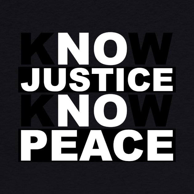 know justice no peace by polisci